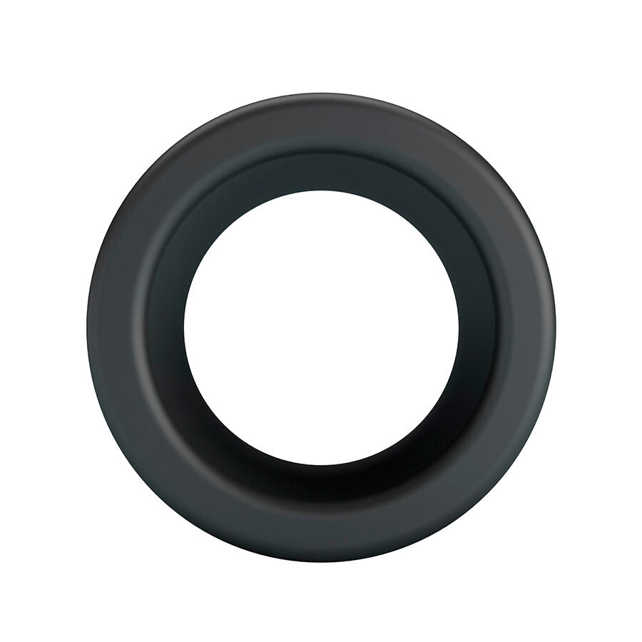 Anneau Pénien Viggo Silicone Liquide Noir - Crazy Bull