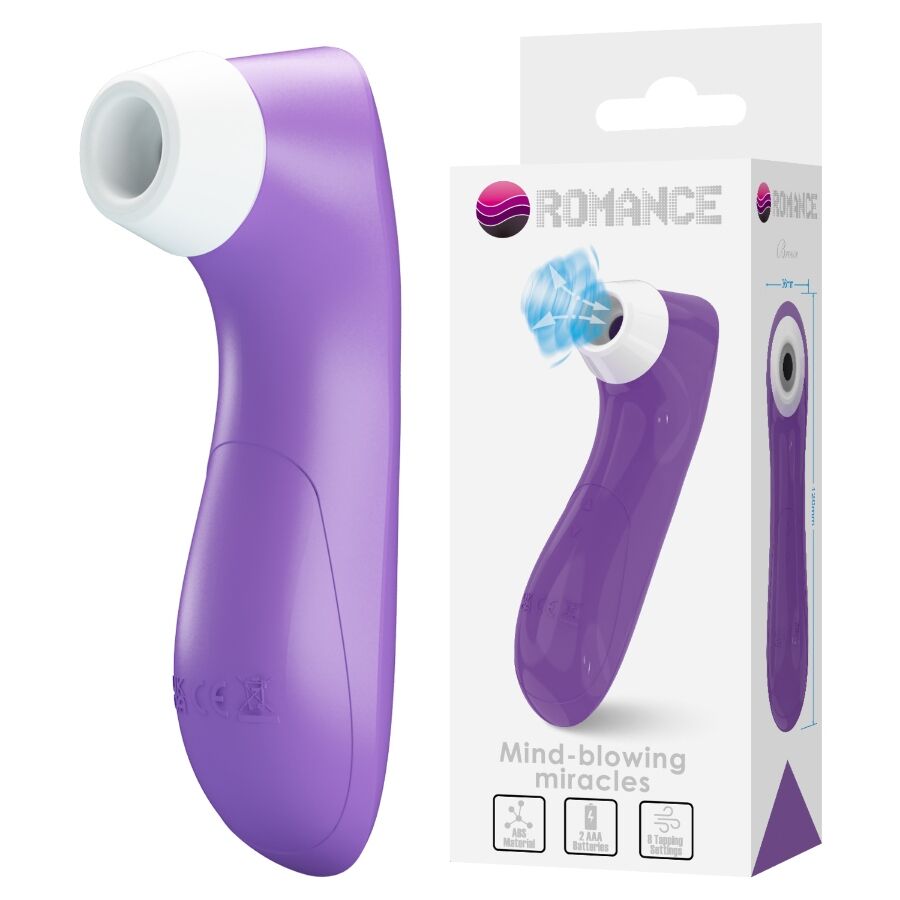 ROMANCE - OUTIL DE SUCCION CLITORIALE AVEC TECHNOLOGIE DE PULSATION VIOLET