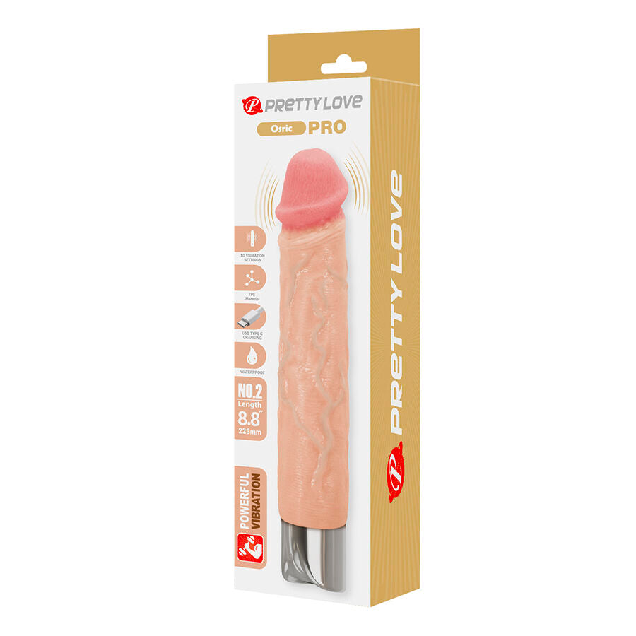 PRETTY LOVE - OSRIC PRO VIBRATEUR FLEXIBLE ET RÉALISTE