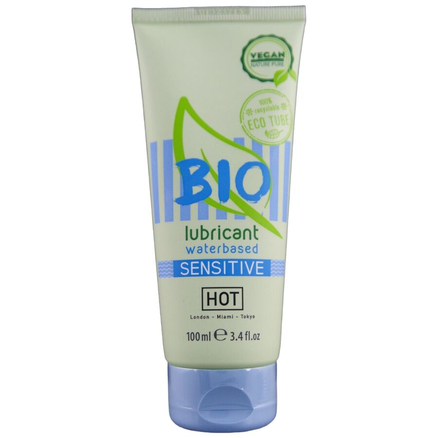 Lubrifiant Bio à Base d'Eau Sensitiv 100 ml - HOT