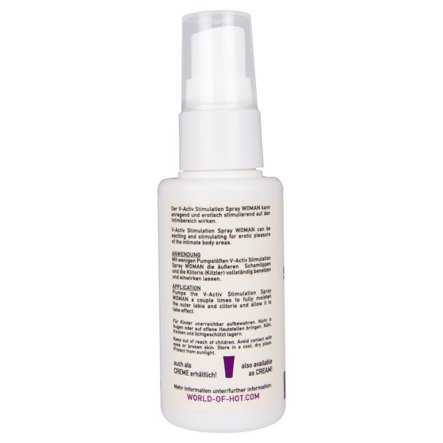 Spray Stimulant V-Activ Femme 50ml - HOT