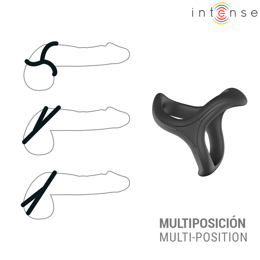 Anneau Pénien Triple Alfie Intense Modèle 6 - Addicted Toys