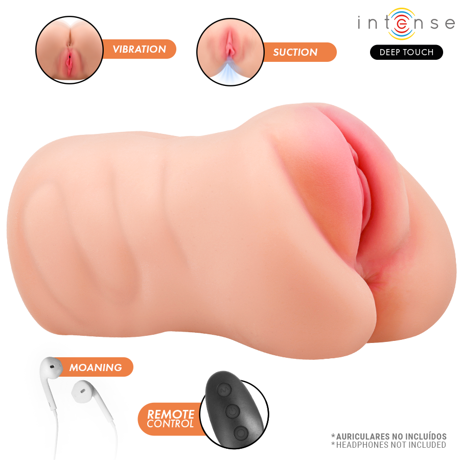 Masturbateur Vibrant Krista Deep Touch - Intense