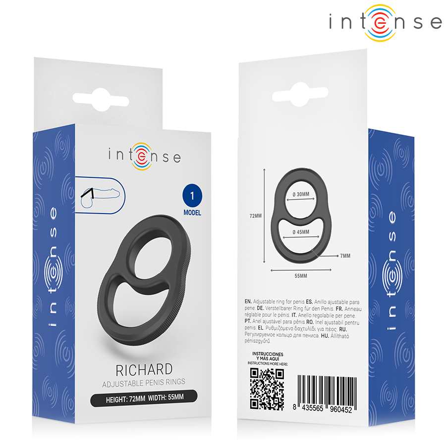 INTENSE - RICHARD DOUBLE ANNEAU PÉNIS MODÈLE 1