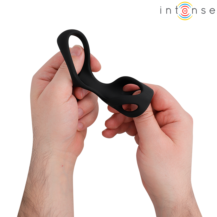 Cockring Double Intense Liam Modèle 7 avec Extension