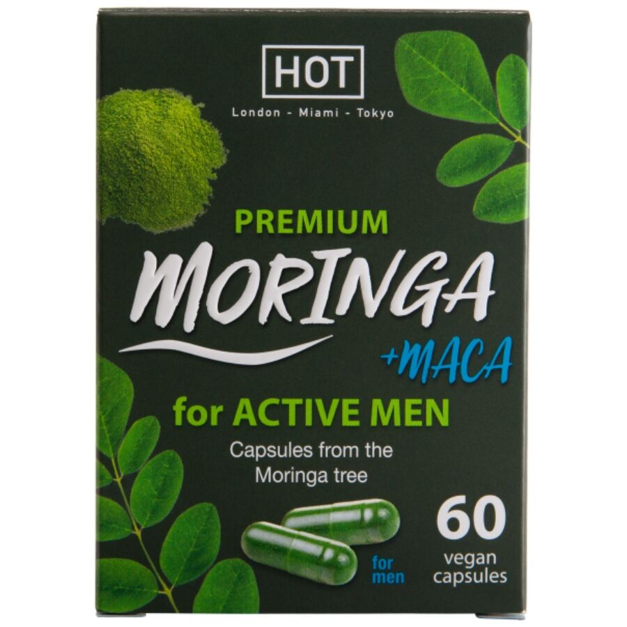 HOT - MORINGA BOÎTES POUR HOMMES 60 UNITÉS
