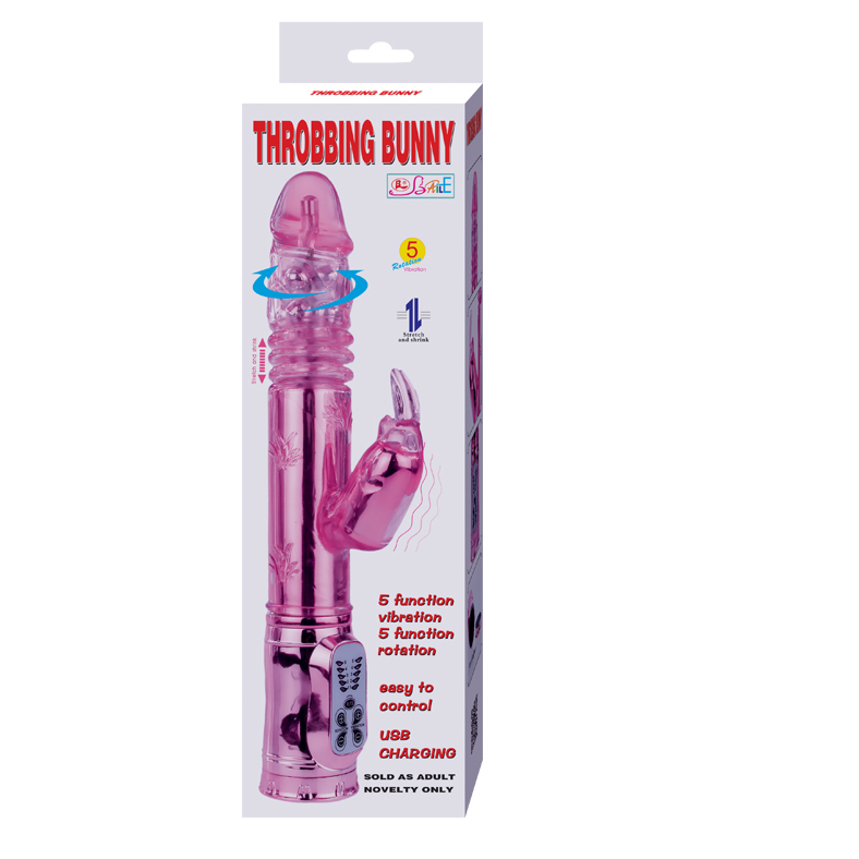 Baile - rotateur rampant rose throbbing bunny