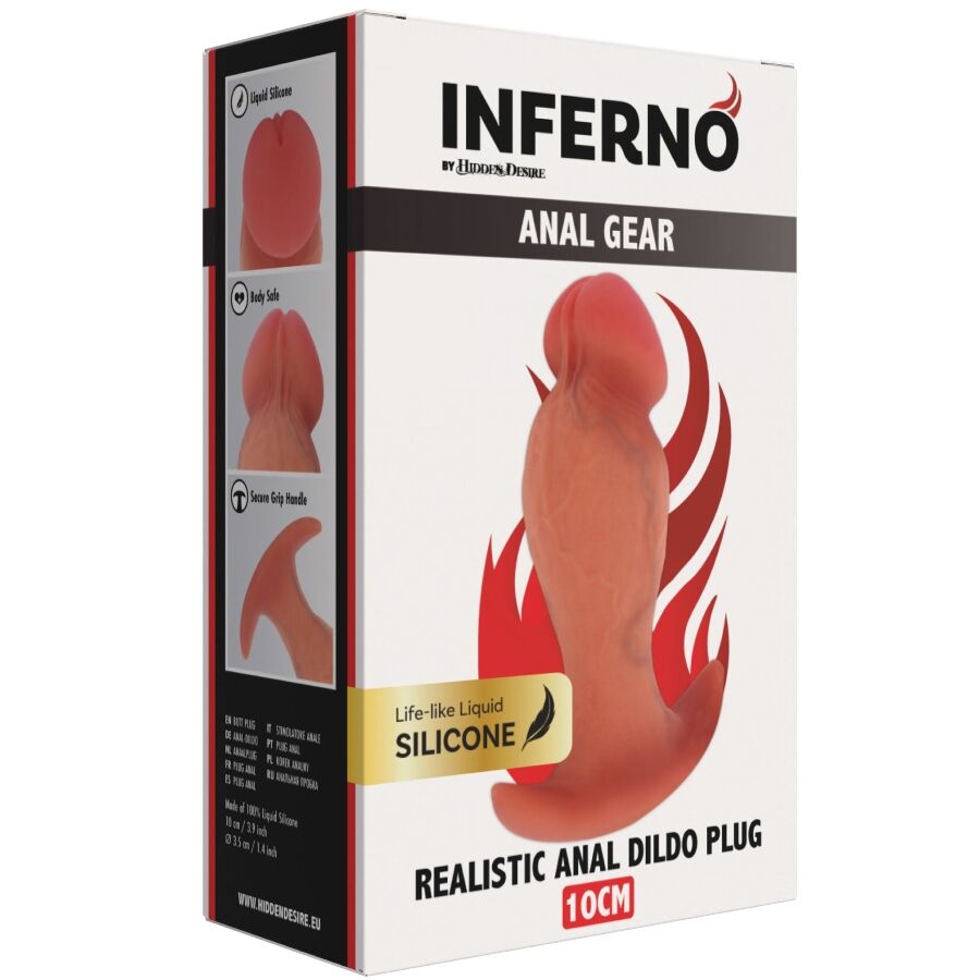 Plug Anal Réaliste Inferno 10cm - Hidden Desire - HIDDEN DESIRE