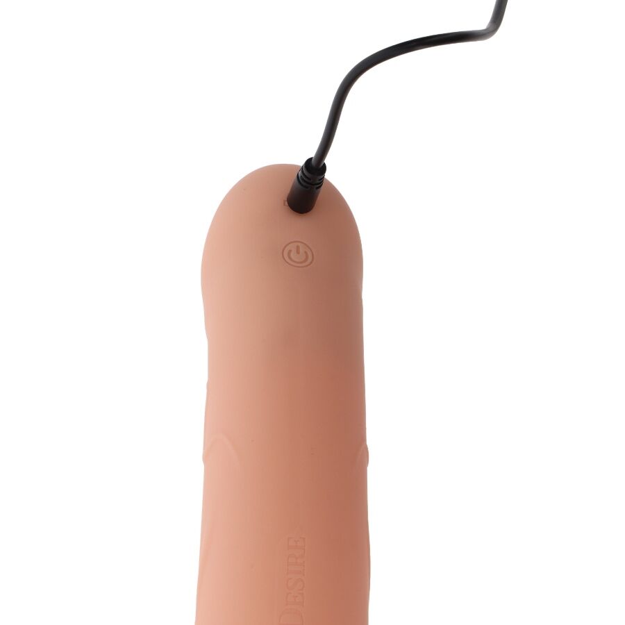 Manchon Pénien Vibrant Inferno avec Harnais 16cm - Hidden Desire - HIDDEN DESIRE