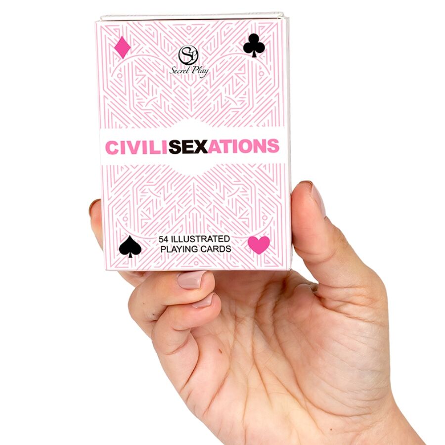 Jeu de Cartes Civilisexations Couples 54 Cartes - SecretPlay