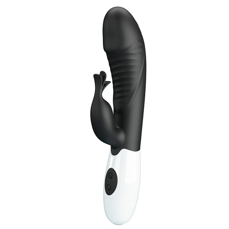 PRETTY LOVE - ROGUE MUSE VIBRATEUR LAPIN 30 FONCTIONS NOIR