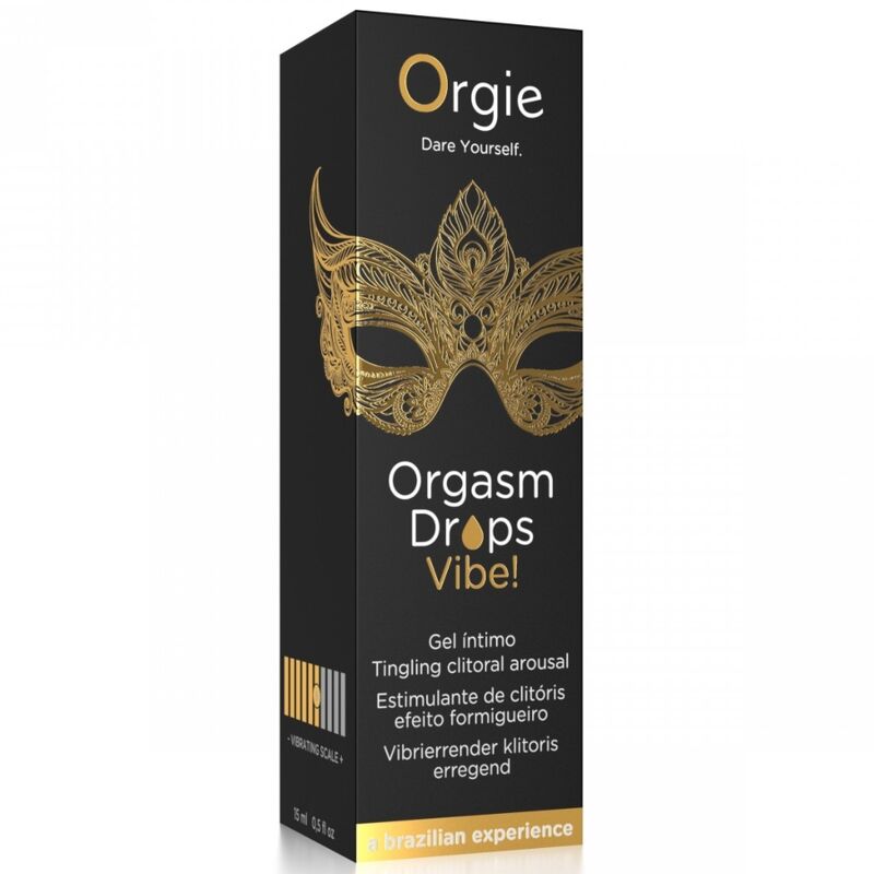 ORGIE - VIBE ORGASM DROPS! STIMULATION CLITORIDIENNE VIBRANTE 15 ML