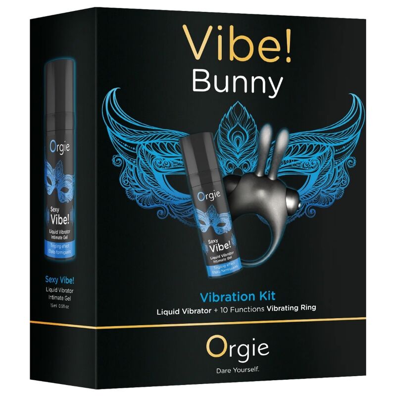 ORGIE - KIT DE VIBRATION VIBE BUNNY AVEC ANNEAU VIBRANT