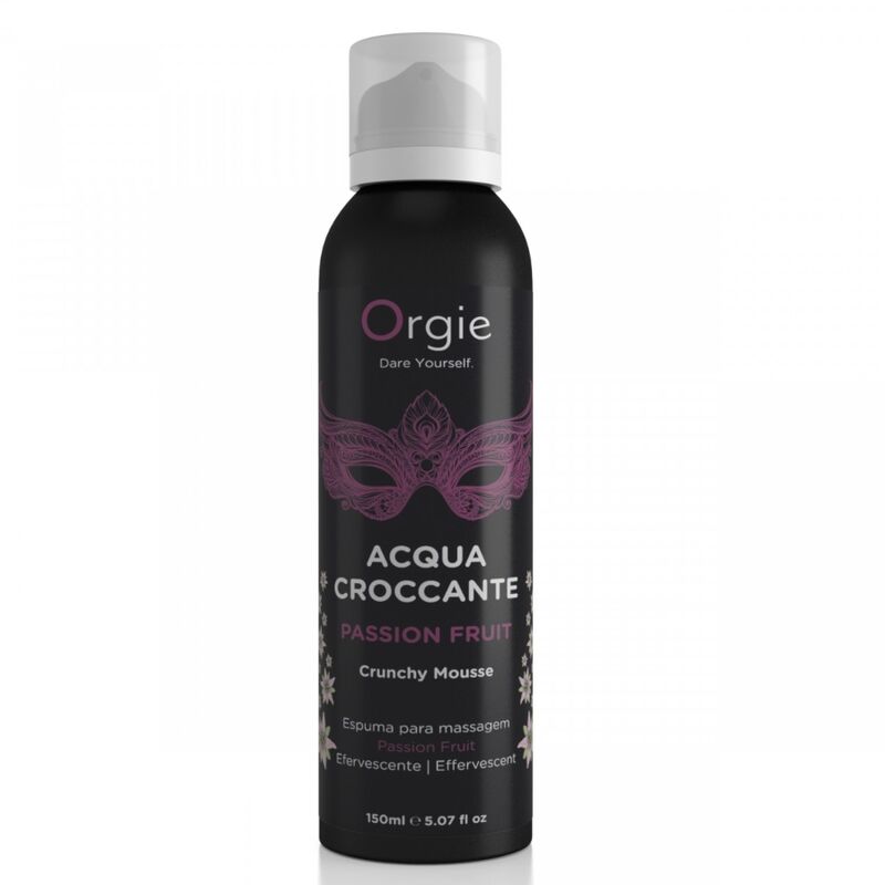 ORGIE - MOUSSE DE MASSAGE CROQUANTE AUX FRUITS DE LA PASSION ACQUA CROCCANTE 150 ML