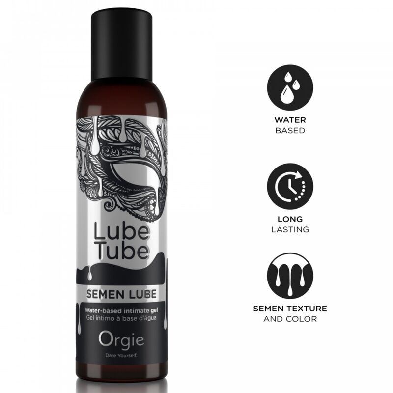 ORGIE - TUBE DE LUBRIFIANT À BASE DE EAU POUR LE INTIMITÉ GEL INFANTILE 150 ML