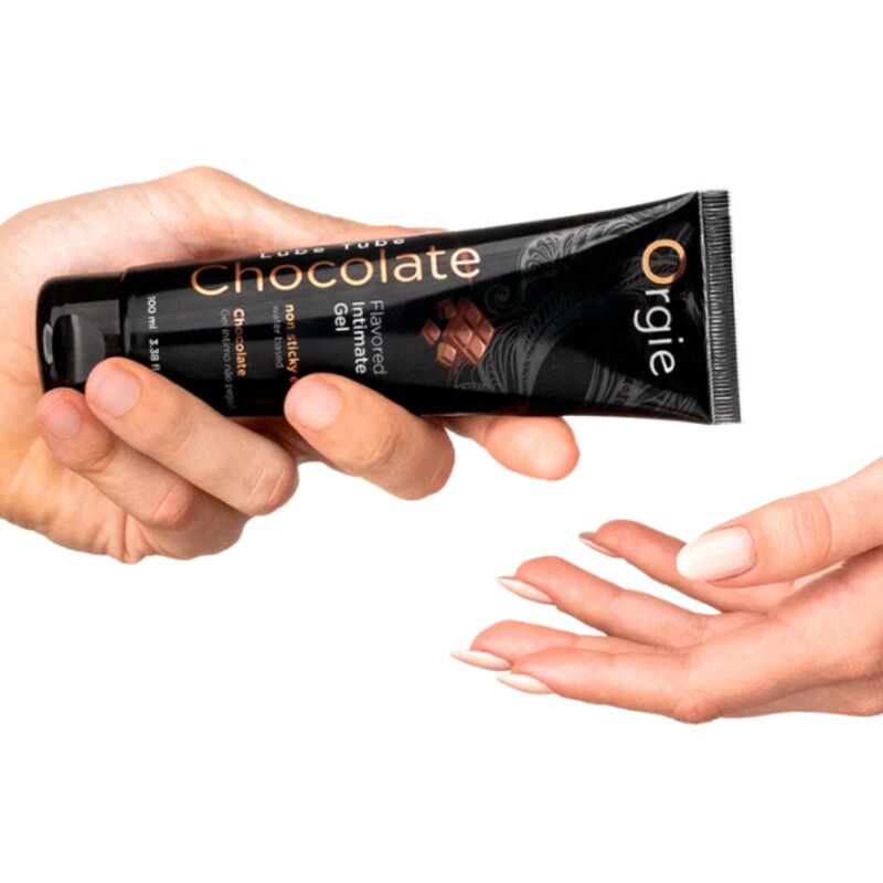 ORGIE - TUBE DE LUBRIFIANT CHOCOLAT GEL INTIME À BASE DE EAU 100 ML