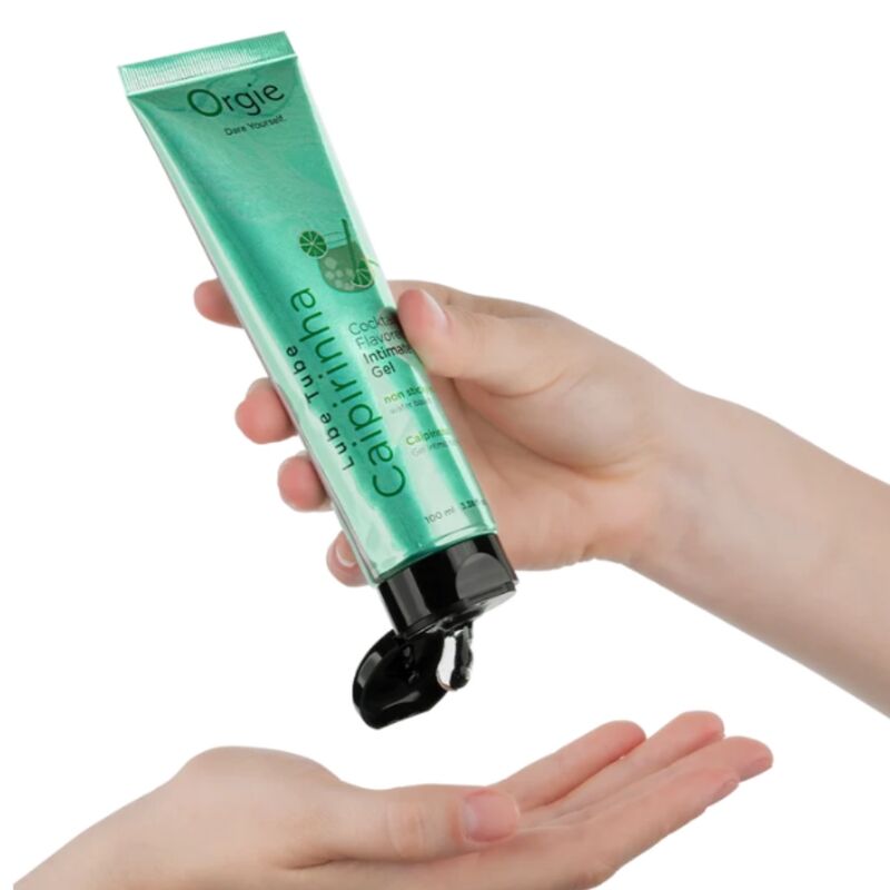 ORGIE - LUBE TUBE COCKTAIL CAIPIRINHA GEL INTIME À BASE DE EAU 100 ML