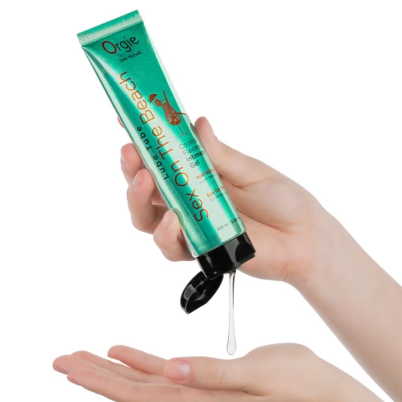 ORGIE - TUBE DE LUBRIFIANT COCKTAIL SEX ON THE BEACH GEL INTIME À BASE DE EAU 100 ML