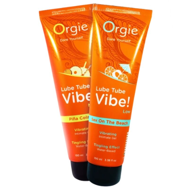 ORGIE - LUBE TUBE VIBE! SEX ON THE BEACH GEL INTIME À PEINE LÉGÈREMENT FROTTANT 100 ML