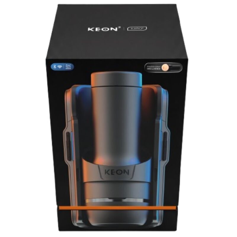 KIIROO - KEON 2 COMBO MASTURBATEUR AUTOMATIQUE INTERACTIF AVEC FEEL STROKER NOIR/BLEU