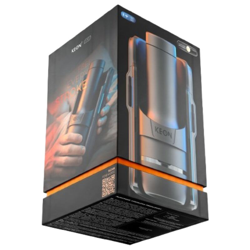 KIIROO - KEON 2 COMBO MASTURBATEUR AUTOMATIQUE INTERACTIF AVEC FEEL STROKER NOIR/BLEU