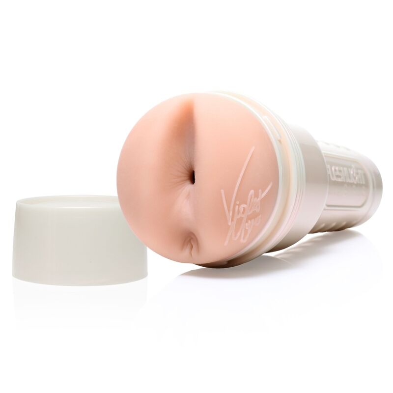 FLESHLIGHT GIRLS - VIOLET MYERS AHEGAO MASTURBATEUR ANAL RÉALISTE