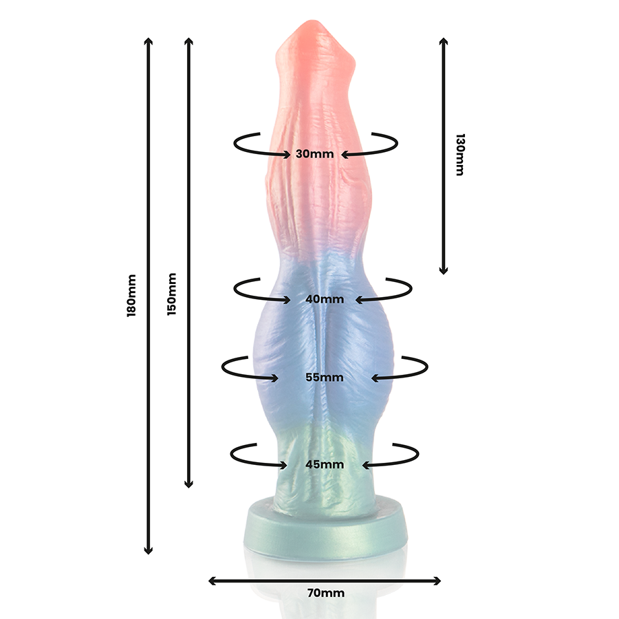 EPIC - ARION DILDO SYMPHONY OF PLEASURE TÉLÉCOMMANDE RECHARGEABLE