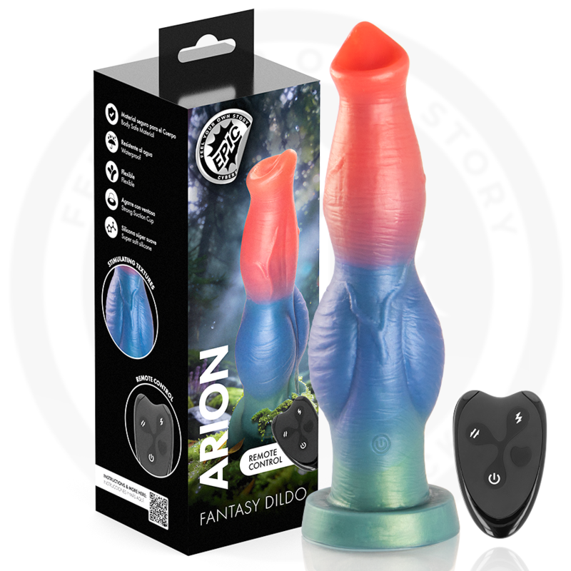 EPIC - ARION DILDO SYMPHONY OF PLEASURE TÉLÉCOMMANDE RECHARGEABLE