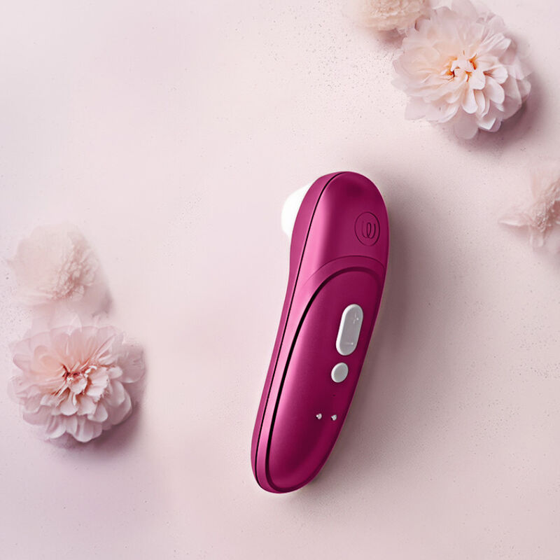 WOMANIZER - STIMULATEUR CLITORIAL PRO À SUCCION 11 NIVEAUX D'INTENSITÉ ROSE VIBRANT