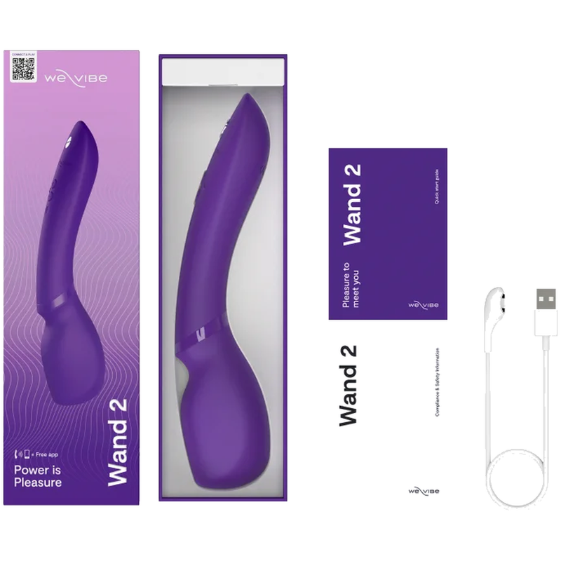WE-VIBE - WAND 2 MASSEUR CORPOREL RECHARGEABLE VIOLETTE
