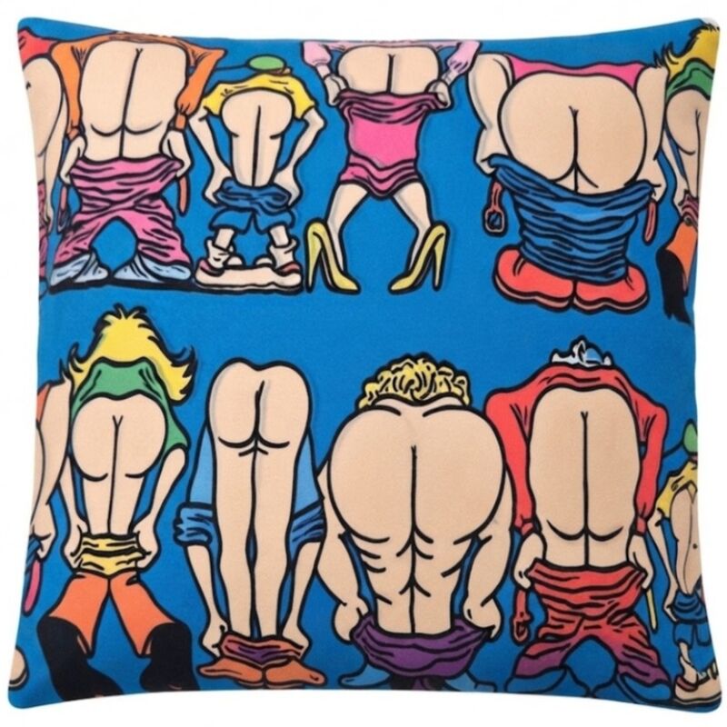 Coussin Décoratif Humour Fessier Rembourré 30x45 - Diablo Picante