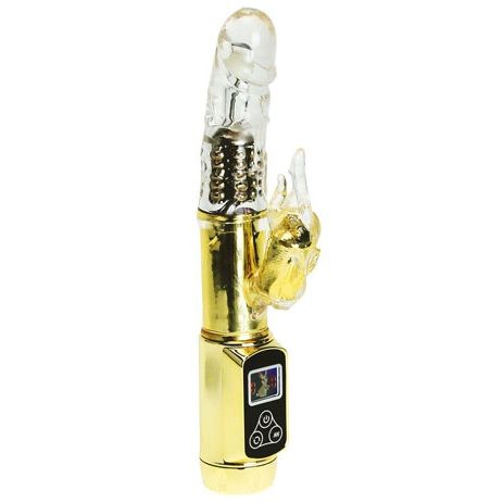 Baile Vibro rabbit avec billes rotatives Siberia Passion Or