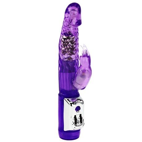Baile Vibro rabbit avec billes rotatives Persinal Elite Violet
