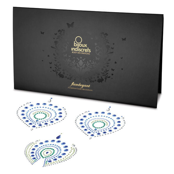 Bijoux - indiscrets flamboyant bleu&vert