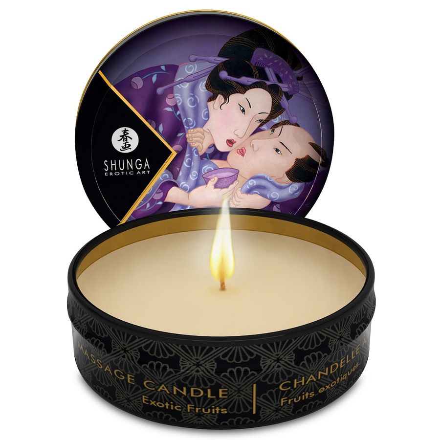 Présentoir Bougies de Massage Mini Caresse 24 Unités - Shunga - SHUNGA CANDLES