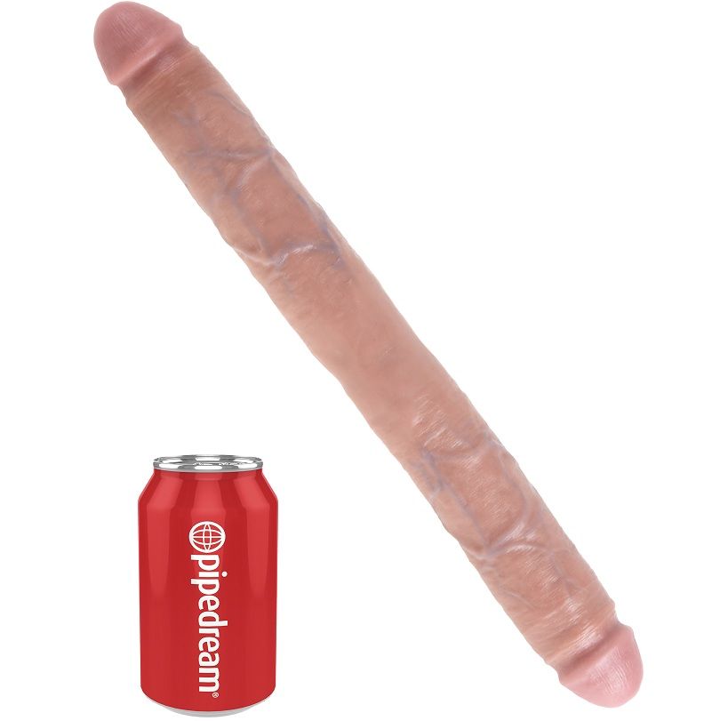 King Cock Double Gode réaliste 40,6 cm
