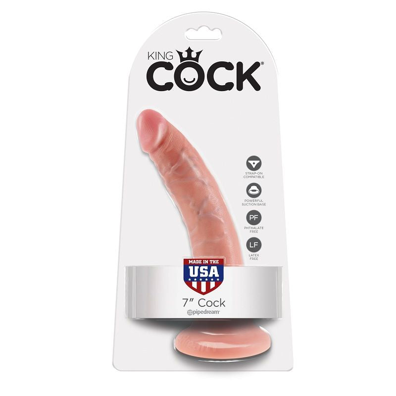 King cock - 7 chair de gode 17.8 cm