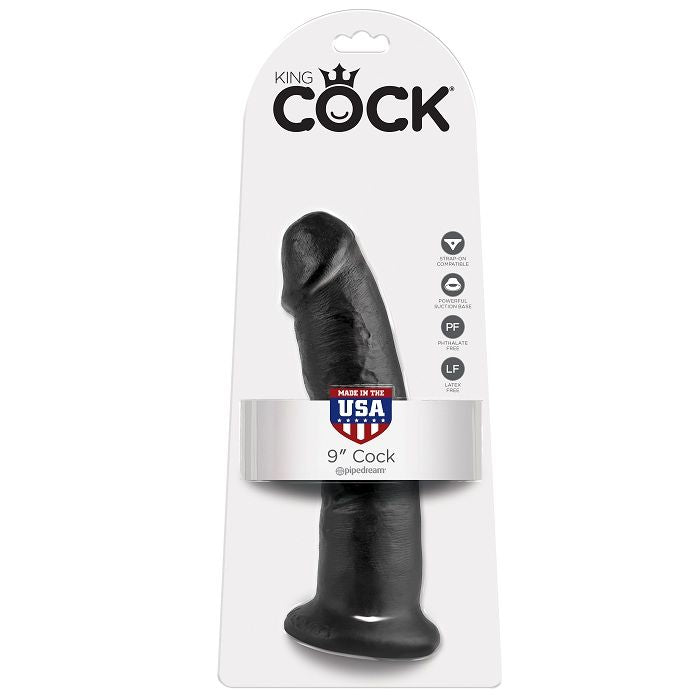 King cock - 9 gode noir 22.9 cm