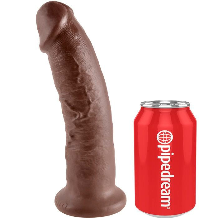 King cock - 9 gode marron 22.9 cm