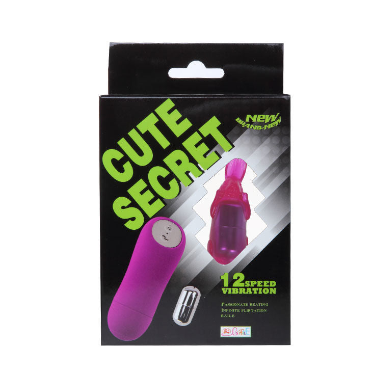 Baile - vibrateur cute secret bunny 12 vitesses