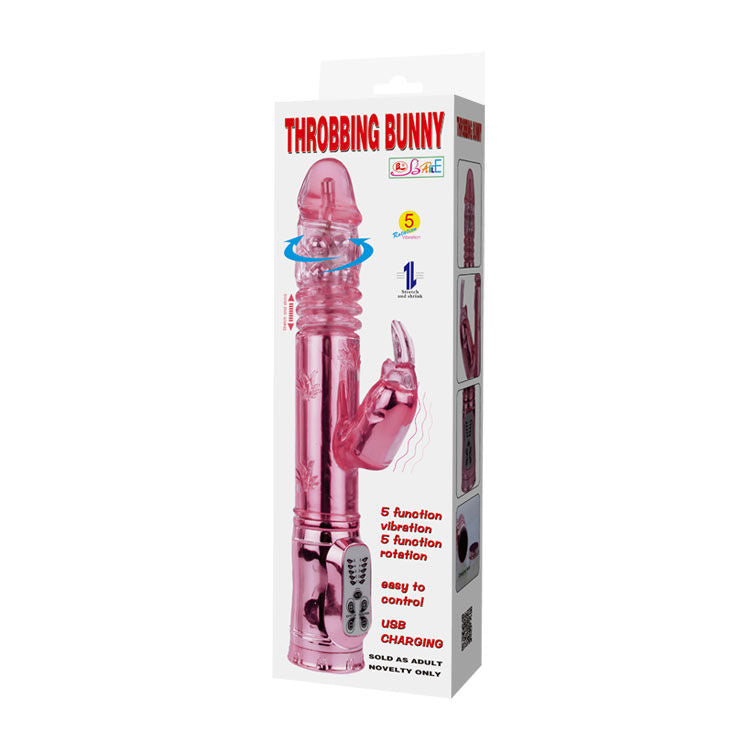 Baile - rotateur rampant rose throbbing bunny
