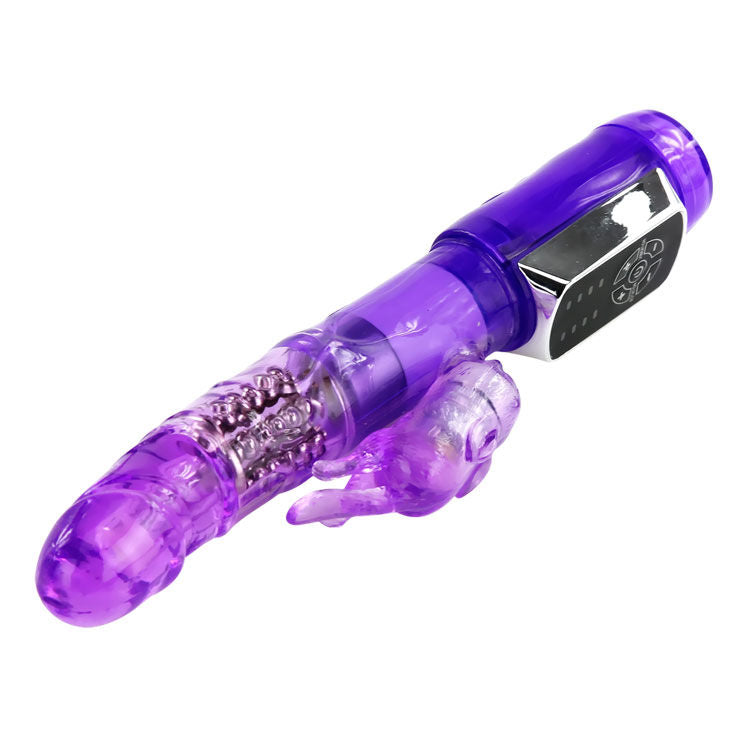 Baile Vibro rabbit avec billes rotatives Passion Baron Violet
