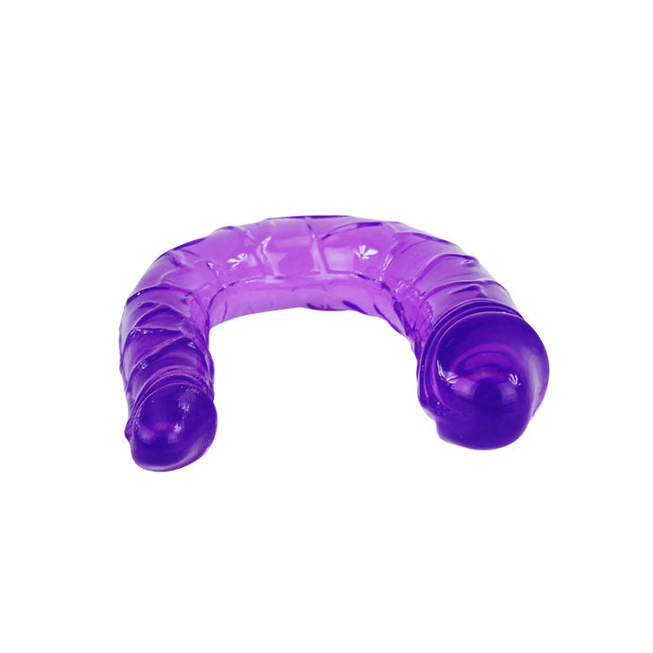 Baile Double Gode Flexible Violet