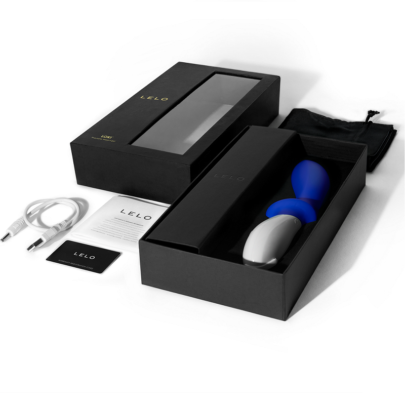 Lelo - vibrateur prostataire loki bleu