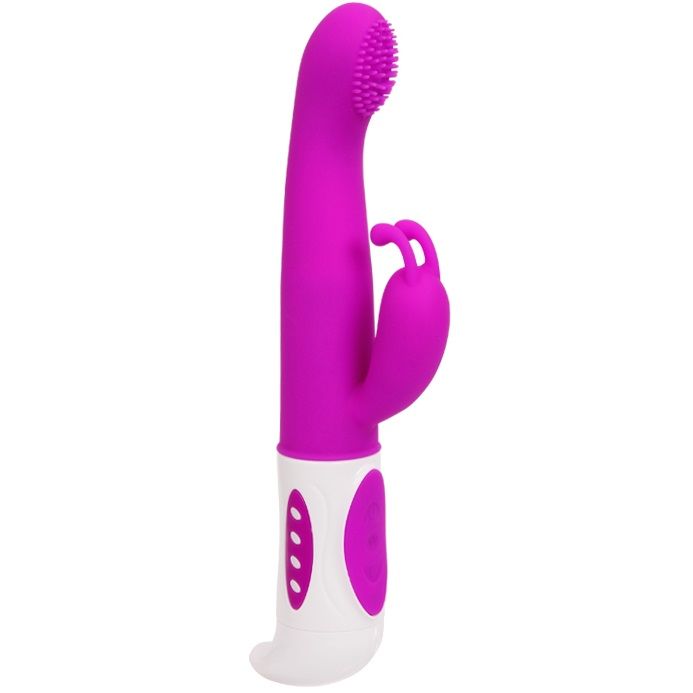 Pretty Love – Vibromasseur rabbit Hugh 12 modes de vibration – Lilas