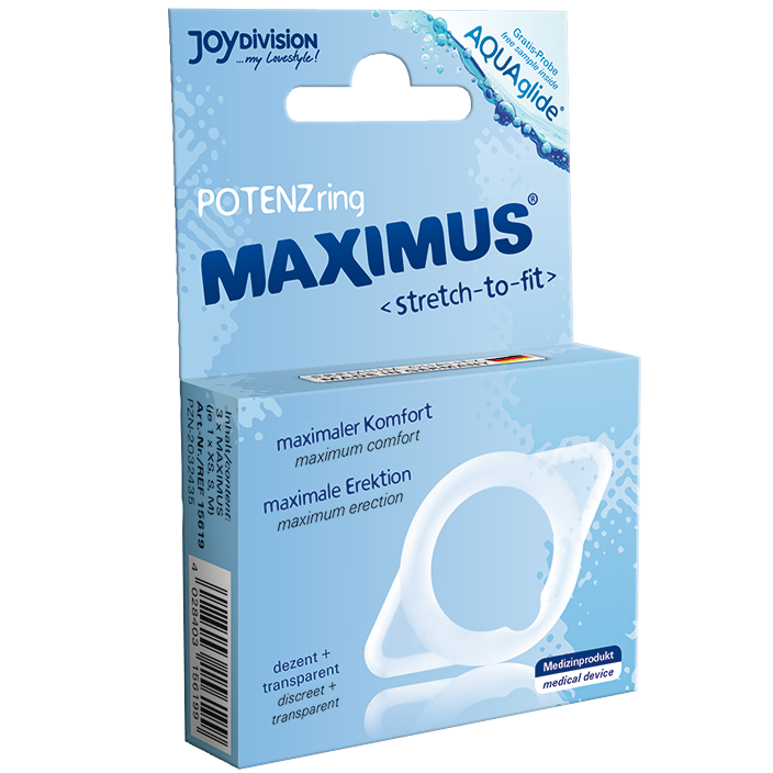 Joydivision - pack maximus de bagues taille xs + s + m