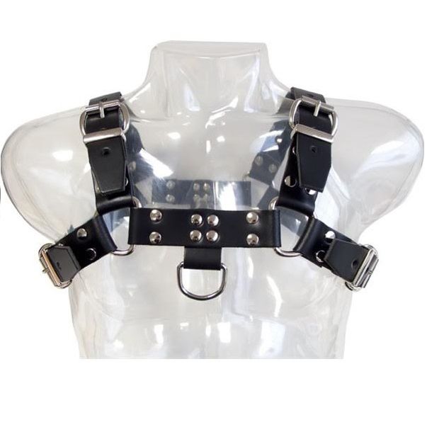 Leather body - harnais chaîne iii