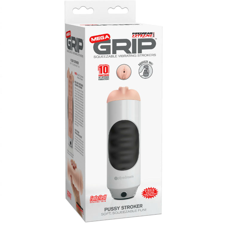 Extreme Toyz – Masturbateur Automatique en Forme de Vagin – Mega Grip