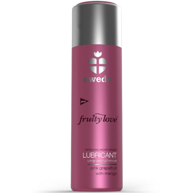 Swede - Lubrifiant Fruity Love Pamplemousse rose et mangue - 50 ml