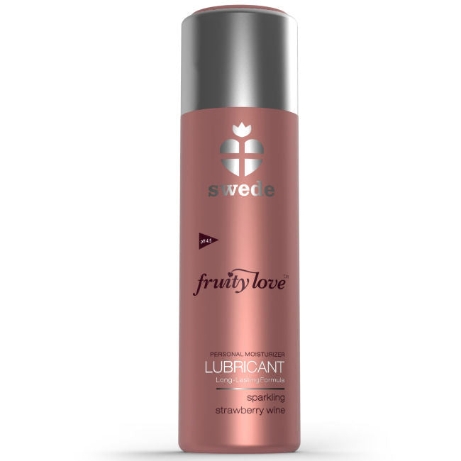 Swede - Lubrifiant Fruity Love Vin mousseux à la fraise - 100 ml